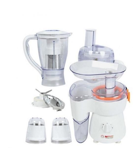 National Gold Food Processor White NG-2135 9-in-1